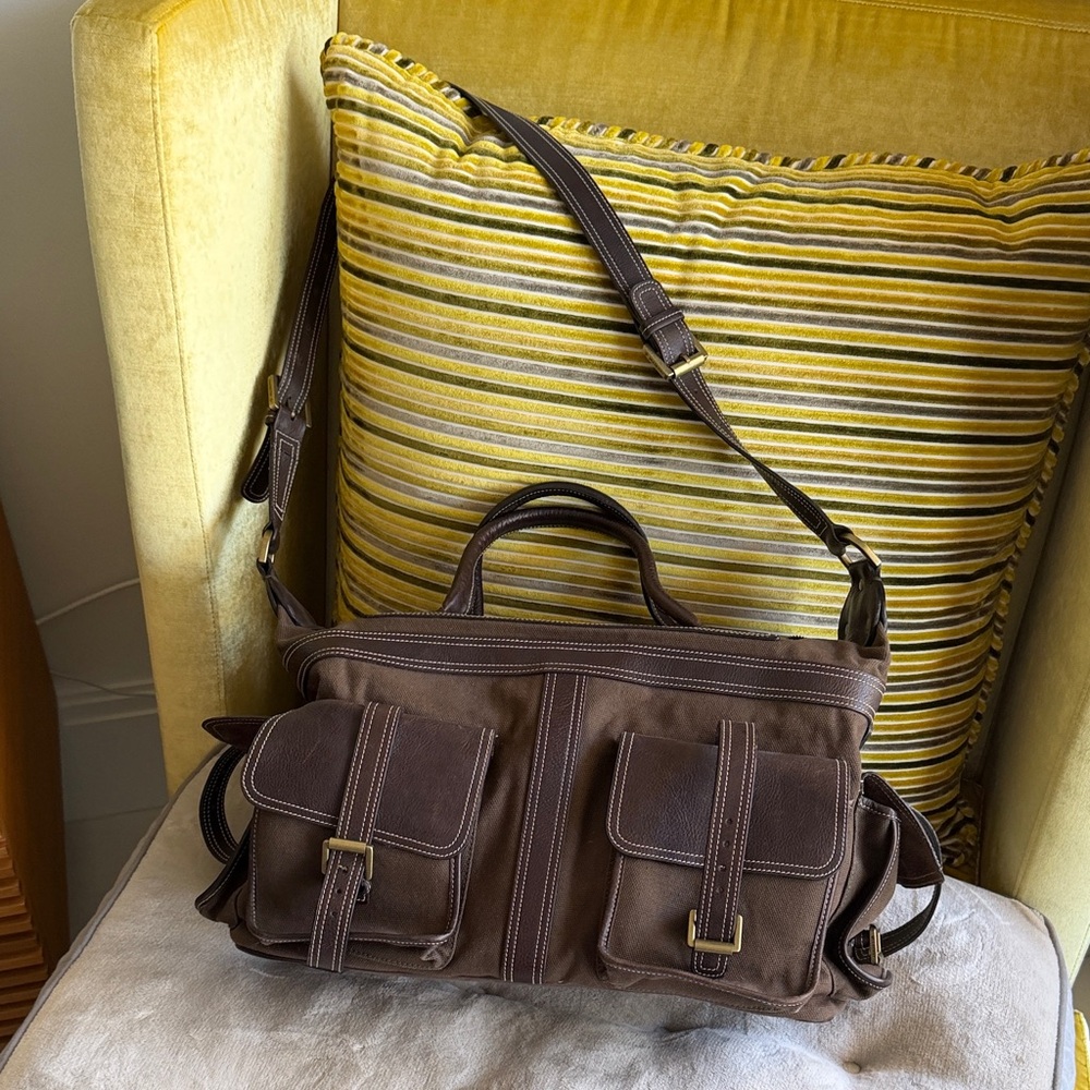 ☀️🌴Mulberry Leather Travel Bag